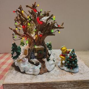 Pooh Christmas Lighted Tree New In Box